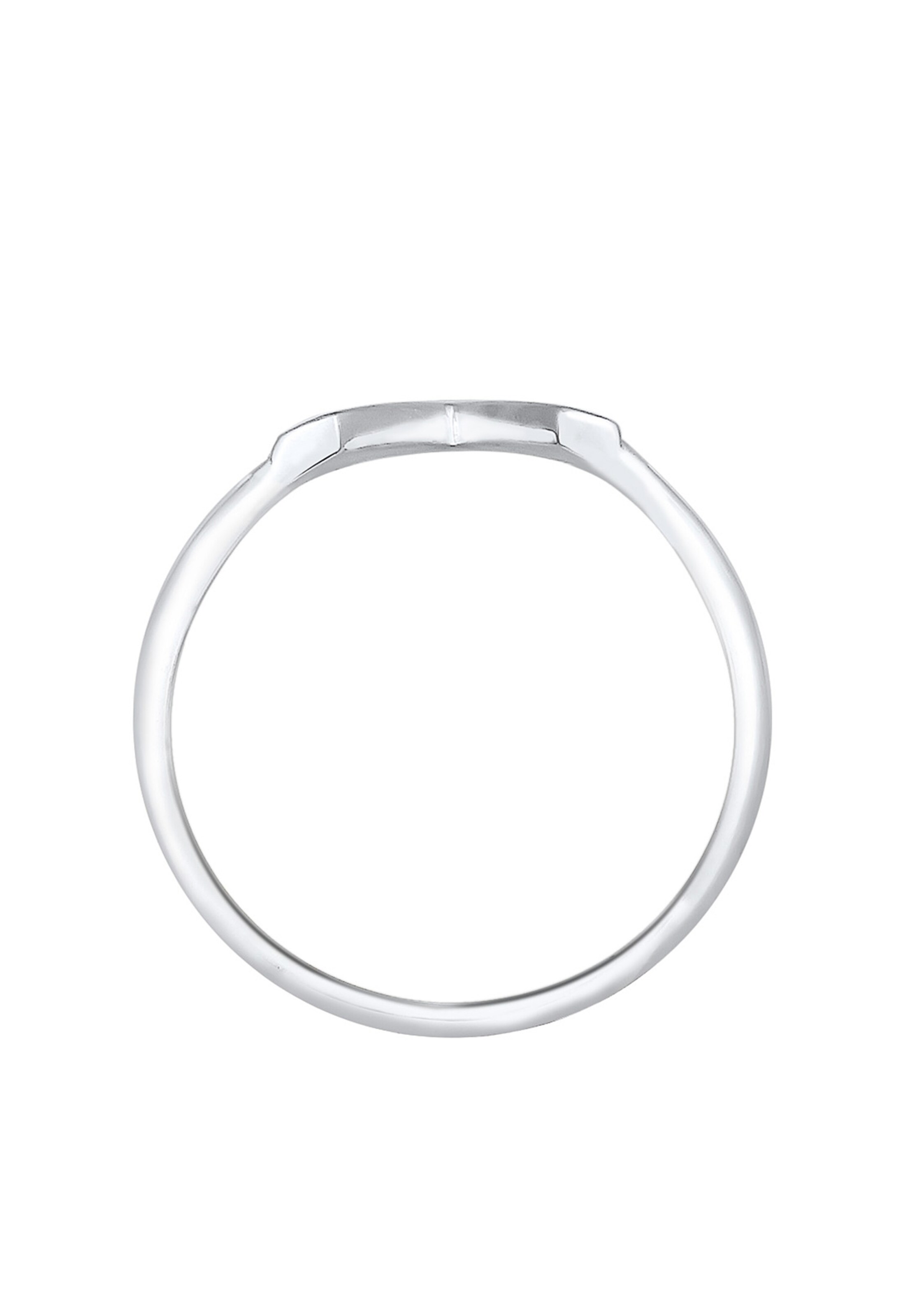 ELLI Ring 'Geo' in Zilver