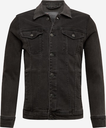 Denim Project Between-Season Jacket in Black: front