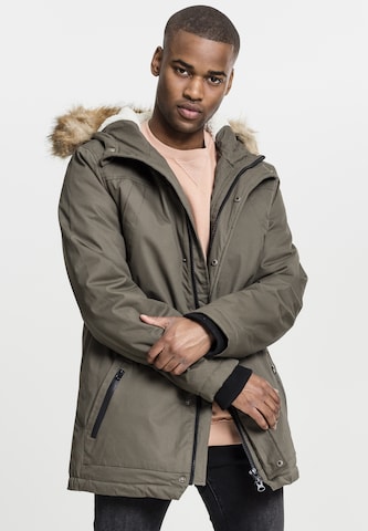 Urban Classics Winterparka in Groen