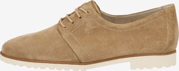 Paul Green Schnürschuh in Beige