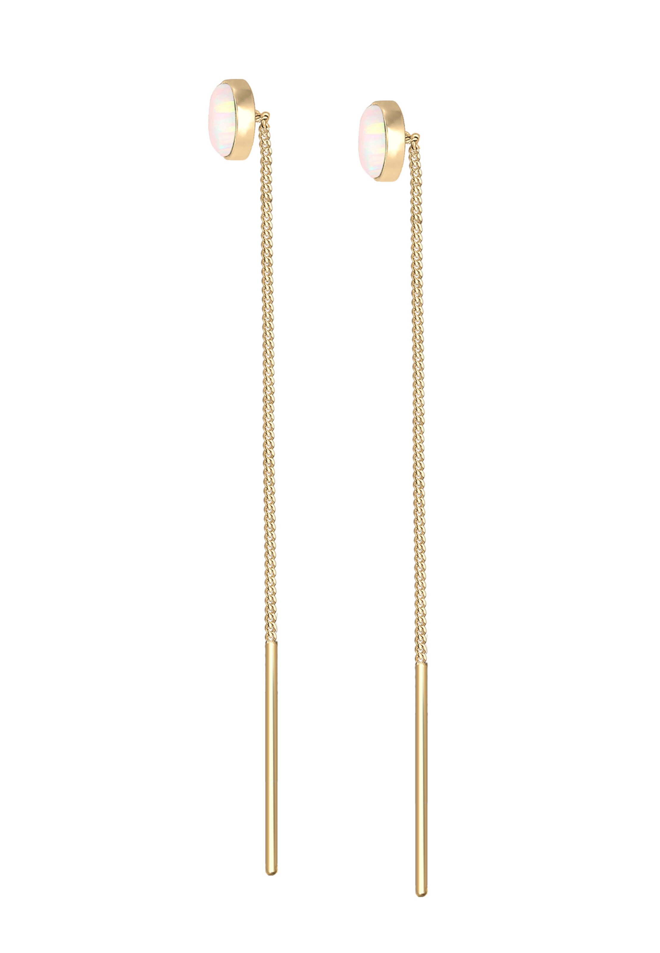 ELLI Ohrringe 'Opal' in Gold