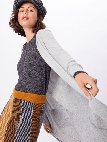 Noisy may Knit cardigan 'City' in Grey