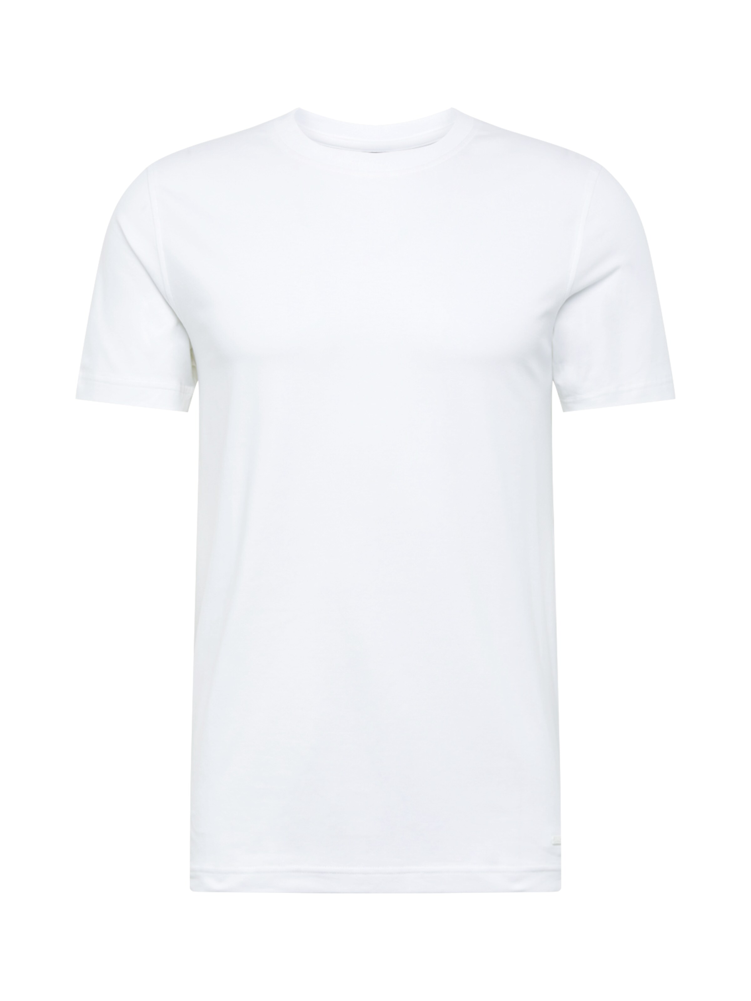 BOSS - Shirt 'TChip 10216254 01' in de kleur Wit