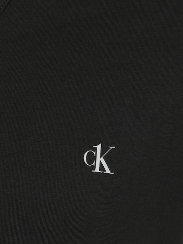 Calvin Klein Underwear تقليدي أسفل القميص بلون أسود