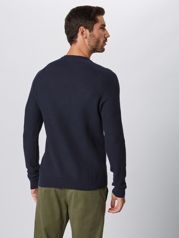 ESPRIT Sweater 'Honeycomb' in Blue: back