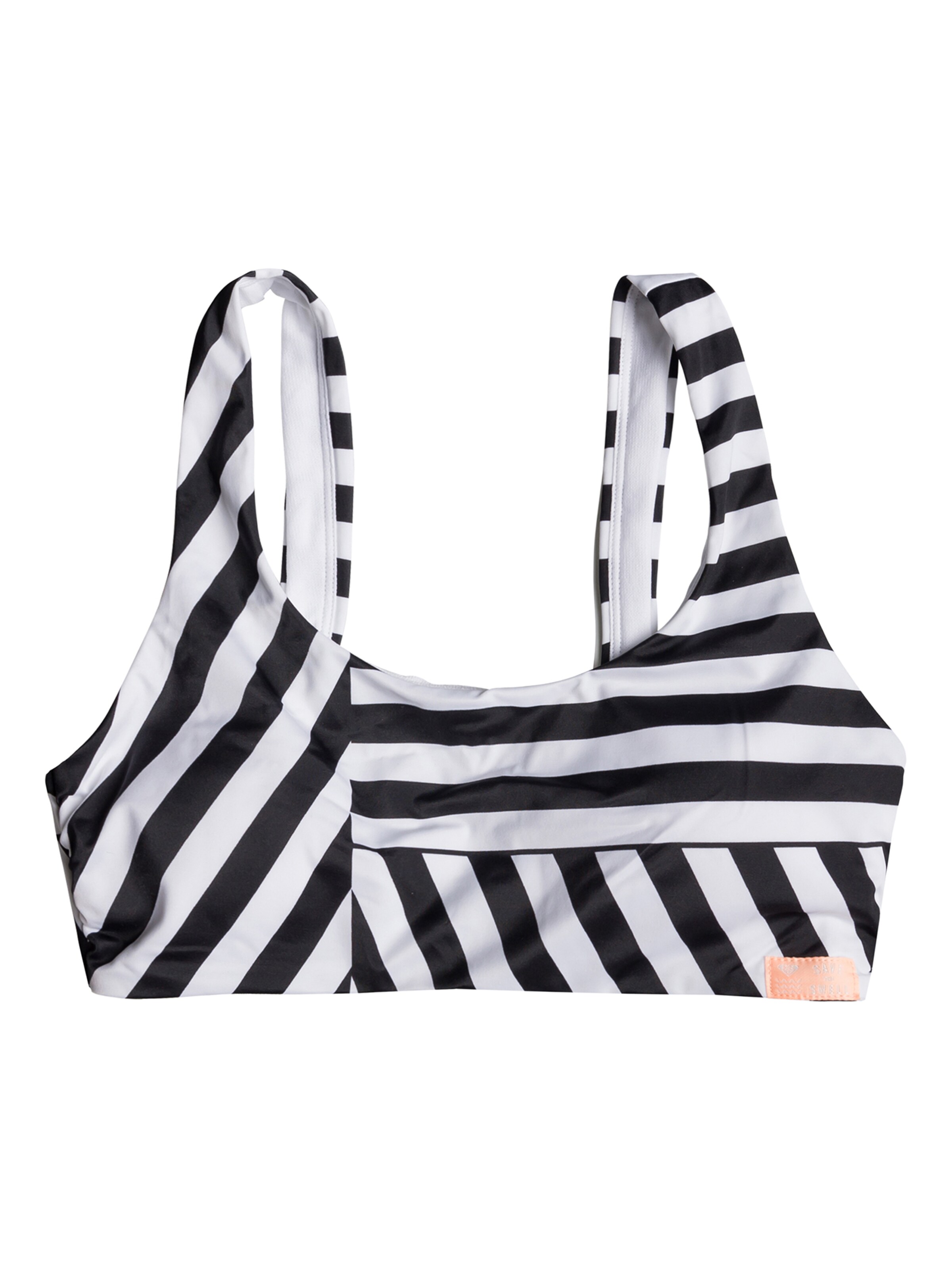 ROXY - Sportbikinitop in de kleur Zwart