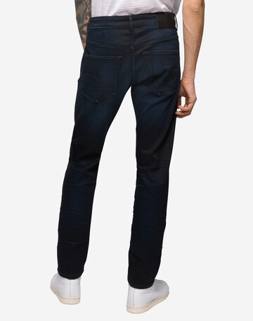 G-Star RAW Slimfit Jeans '3301 Slim' in Blauw