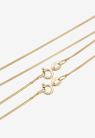 ELLI Halskette 'Layer, Multipendants' in Gold