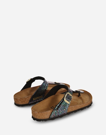 BIRKENSTOCK Japonke 'Gizeh' | črna barva