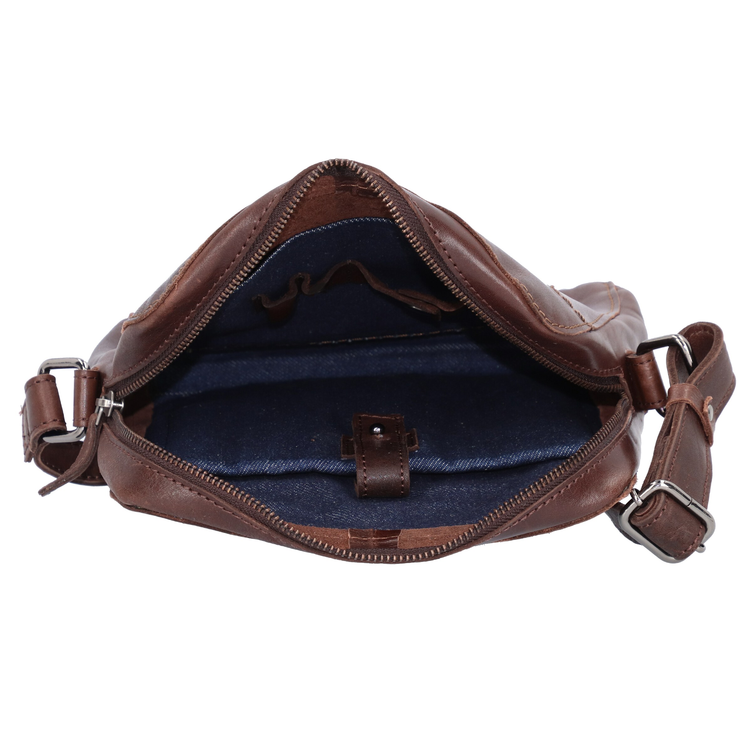 Borsa a tracolla 'Chaugio' di Harold's in marrone