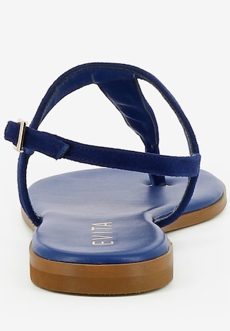 EVITA T-Bar Sandals 'OLIMPIA' in Blue