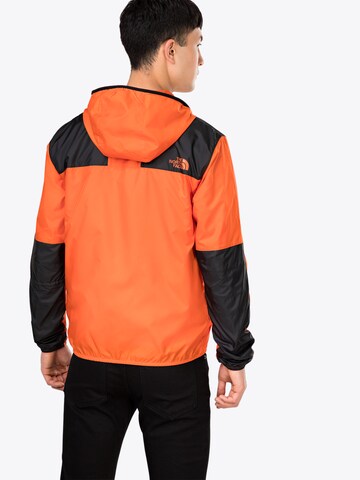 THE NORTH FACE Klasický střih Outdoorová bunda 'Mountain 1985' – oranžová: zadní strana