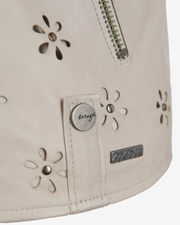 Maze Between-Season Jacket 'Flower' in Beige