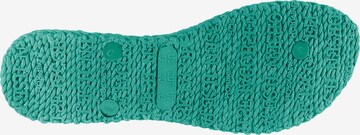 ILSE JACOBSEN T-Bar Sandals 'Cheerful 01' in Green