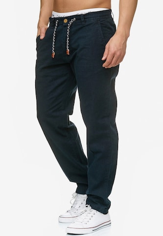 Regular Pantalon 'Veneto' INDICODE JEANS en bleu