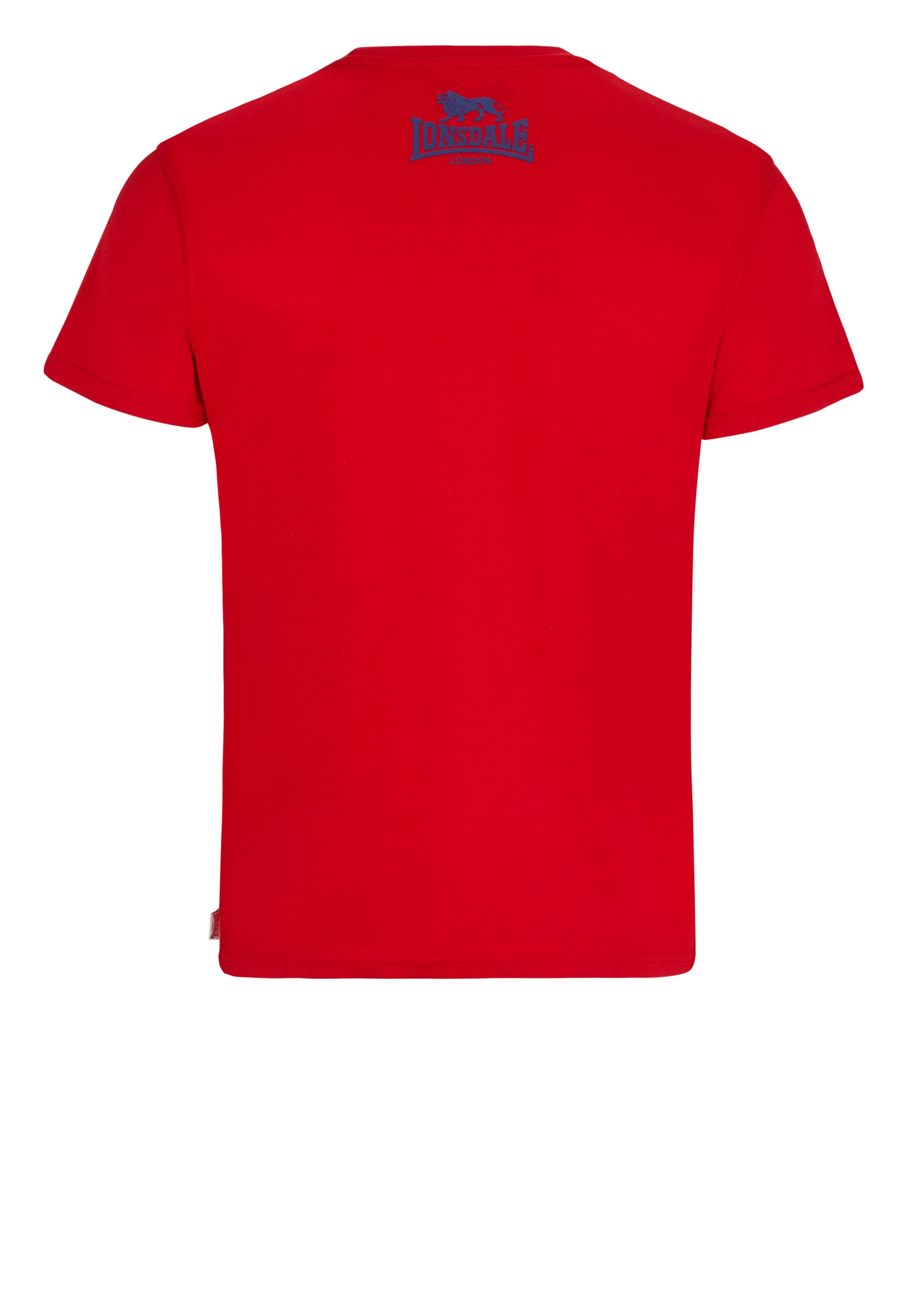 LONSDALE Shirt in Red