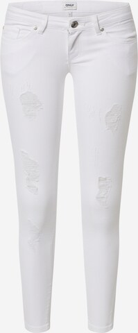 ONLY Skinny Jeans 'MILA' in White: front