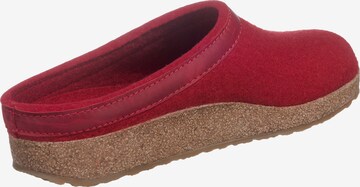 HAFLINGER Pantolette 'Torben' in Rot