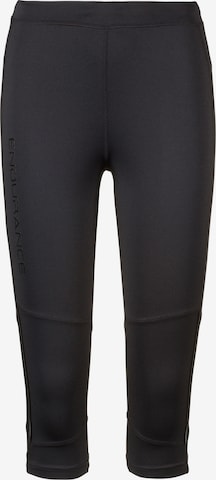 Skinny Pantalon de sport 'Mahana' ENDURANCE en noir : devant