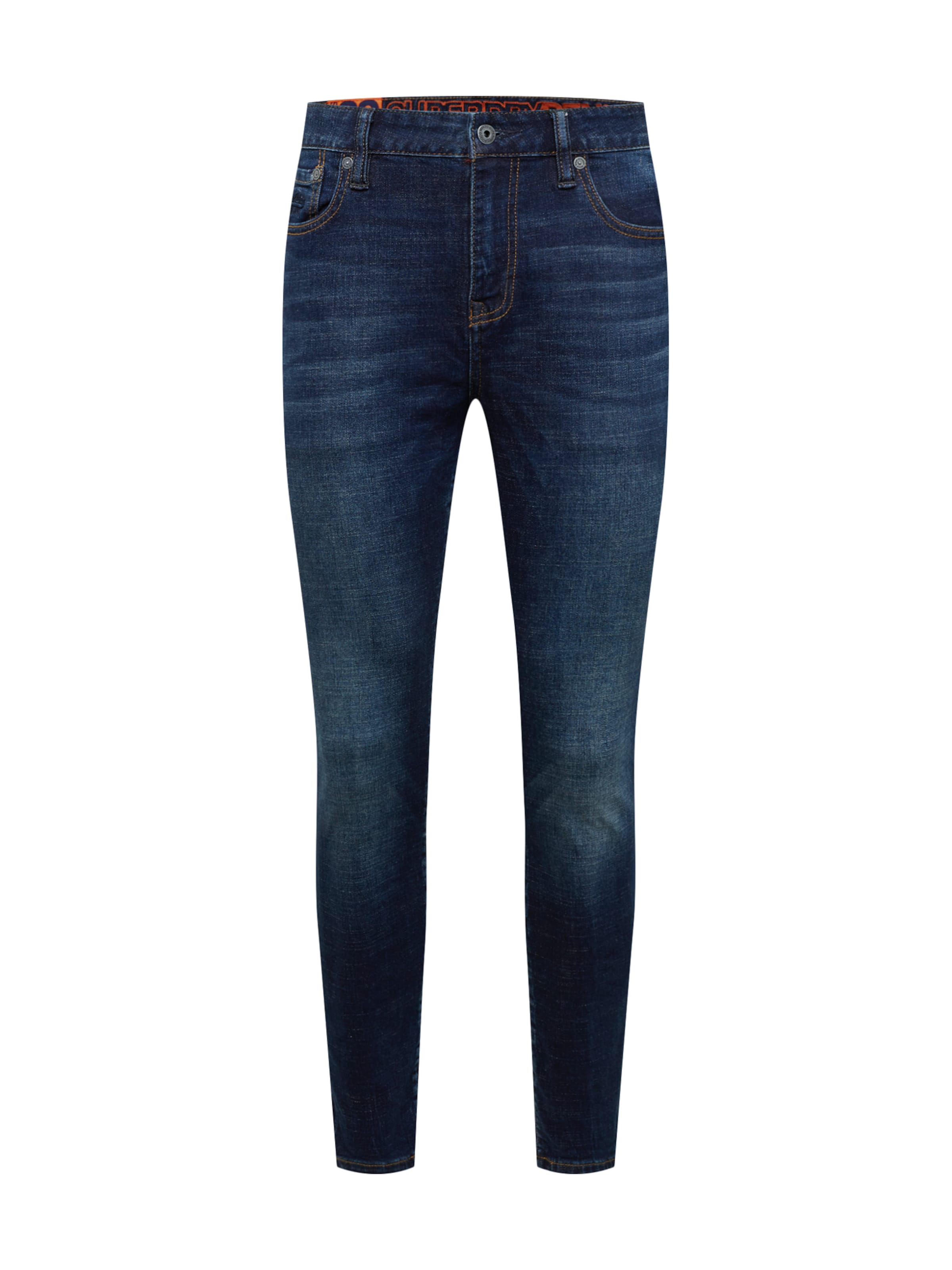 Superdry - Jeans 'TRAVIS SKINNY' in de kleur Blauw denim