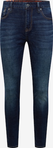 Superdry Skinny Jeans 'Travis' in Blauw: voorkant