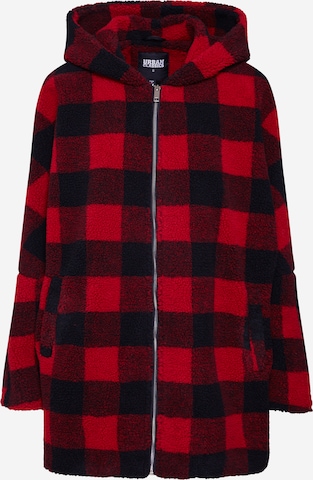 Urban Classics Winter Jacket in Red: front