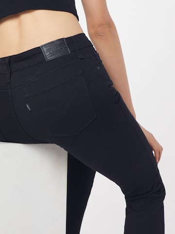 LEVI'S ® Slimfit Jeans '712™ Slim' in Zwart