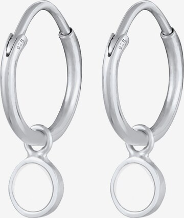 Boucles d'oreilles ELLI en argent : devant