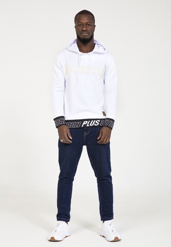 PLUS EIGHTEEN Sweatshirt in Wit