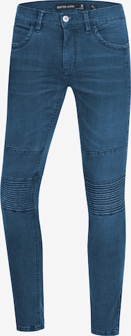 INDICODE JEANS Skinny Jeans 'Ashbridge' in Blauw: voorkant