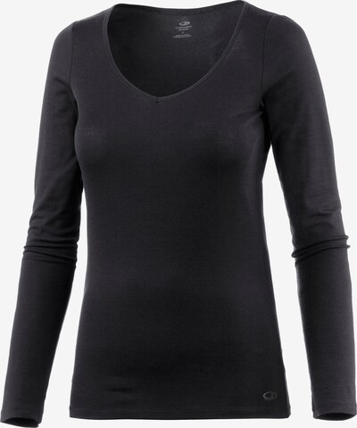 ICEBREAKER Base Layer 'Siren' en noir, Vue avec produit