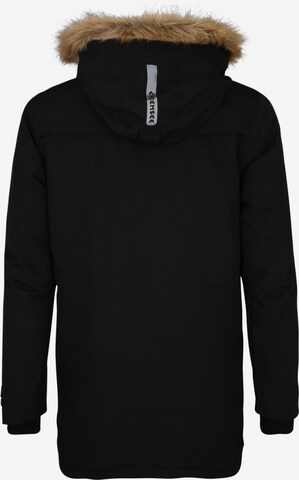 CHIEMSEE Outdoorová bunda – černá: zadní strana