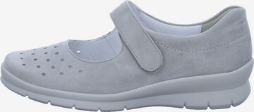 SEMLER Ballet Flats with Strap in Grey