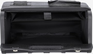 Valise de pilote Alassio en noir