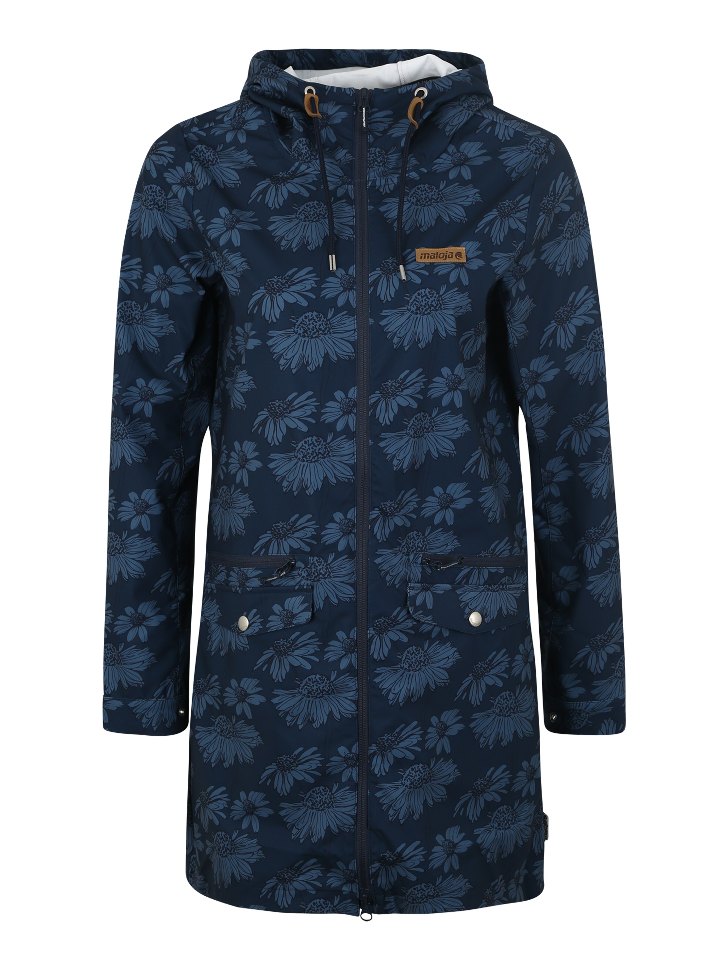 Maloja - Outdoormantel 'MuranziaM.' in de kleur Donkerblauw