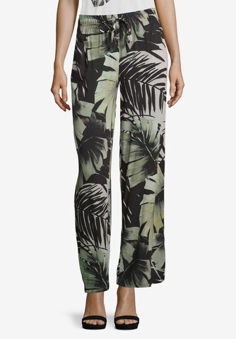 Cartoon Culotte in Green: front