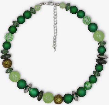J. Jayz Necklace in Green: front