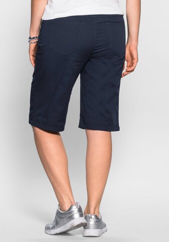SHEEGO Regular Shorts in Blau