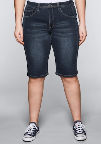 SHEEGO Regular Jeans in Blue: front