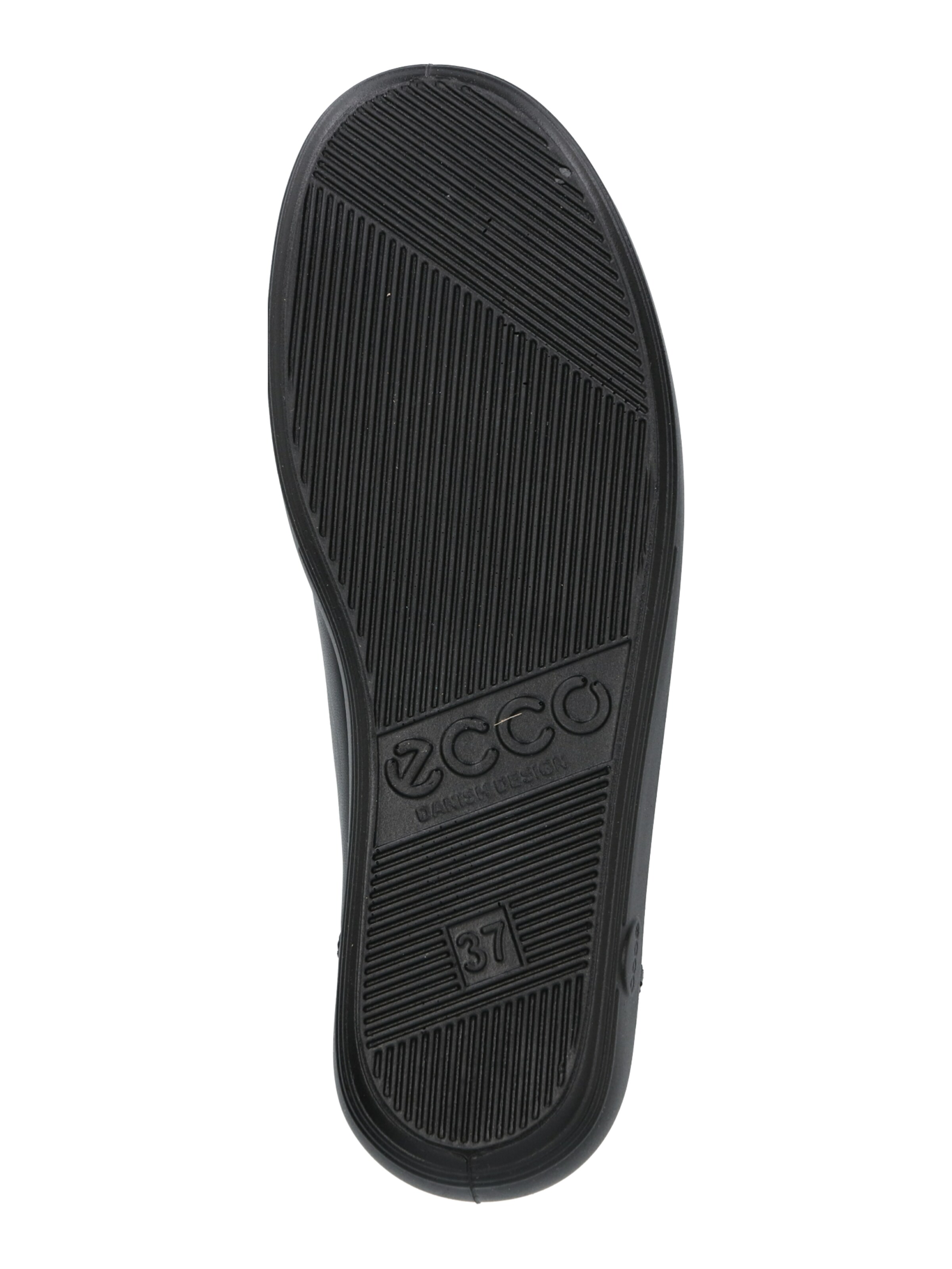 ECCO Šnurovacie topánky 'Soft 2.0' - Čierna