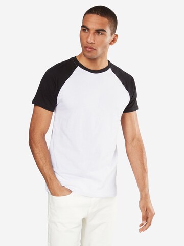 Urban Classics - Camiseta en blanco: frente