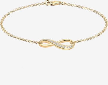 ELLI Armband 'Infinity' in Goud: voorkant