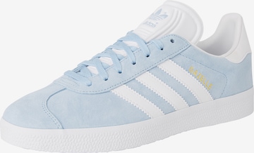 mėlyna ADIDAS ORIGINALS Sportbačiai be auliuko 'Gazelle'