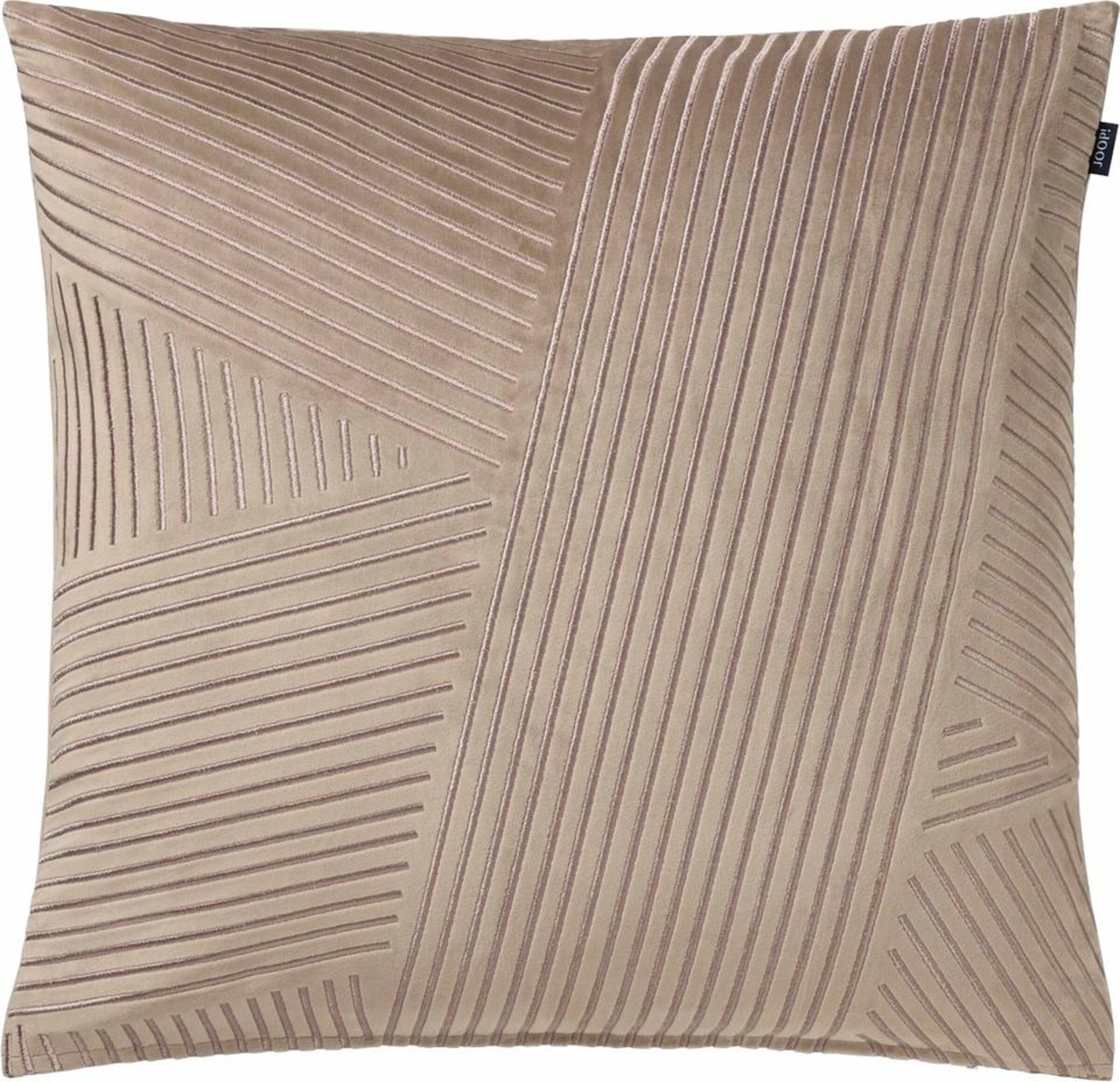 JOOP! - Kissenbezug 'Crossed' in sand