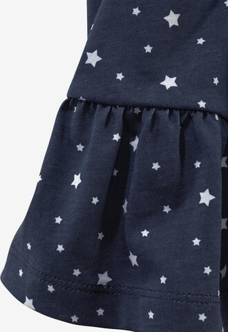 COLORS FOR LIFE Kleid & Haarband mit Sternendruck (Set, 2-tlg.) in Blau