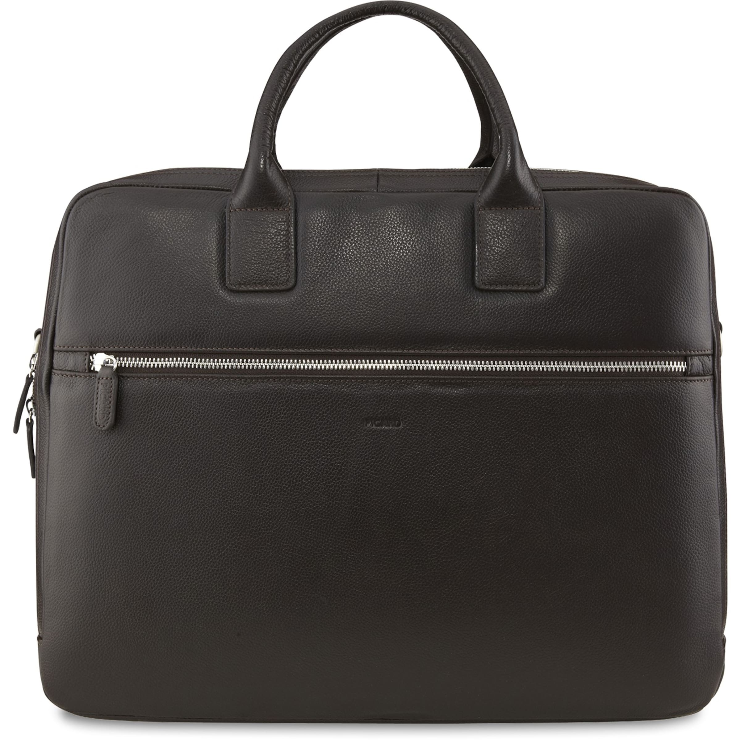 Picard Milano Aktentasche Leder 42 cm Laptopfach in Braun: Vorderseite