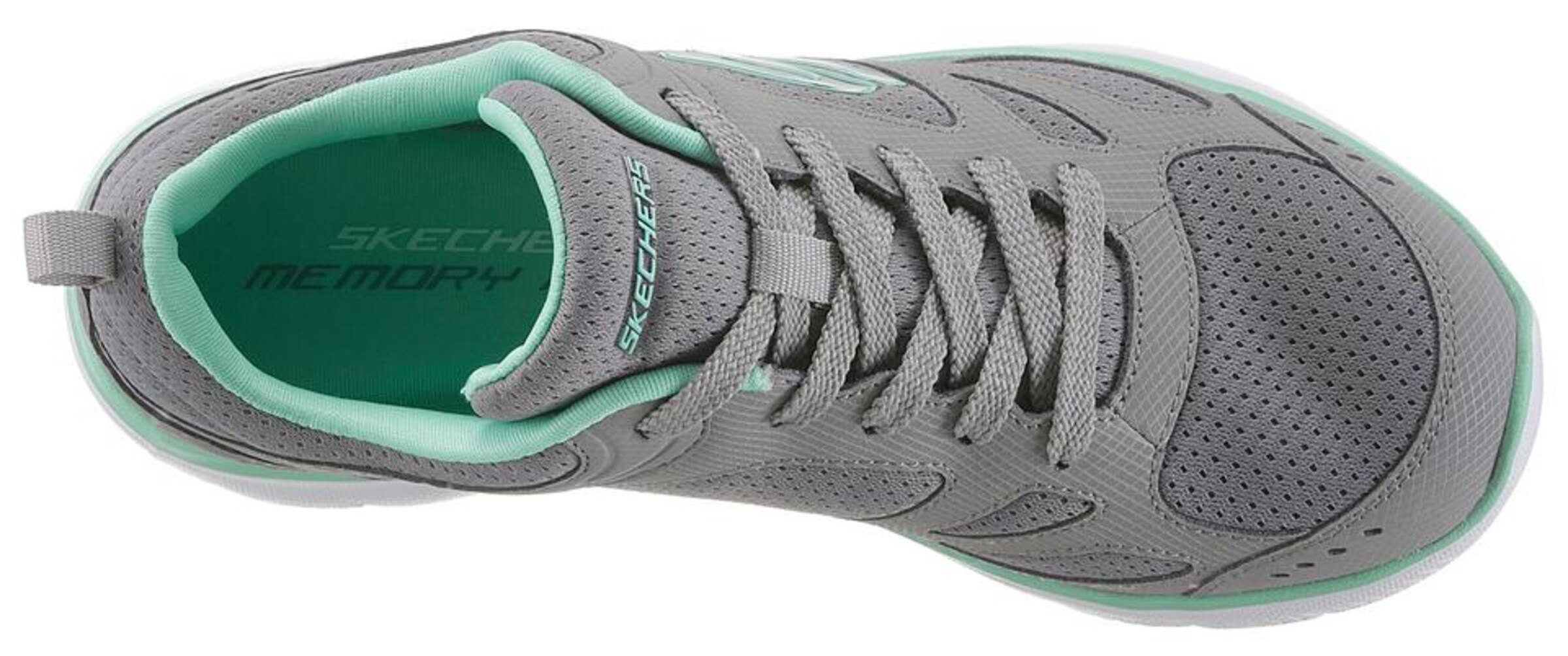 SKECHERS Matalavartiset tennarit 'Summits-Suited' värissä harmaa