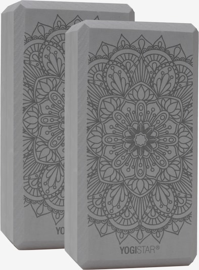 YOGISTAR.COM Yogablock 'Lotus Mandala' in graphit, Produktansicht