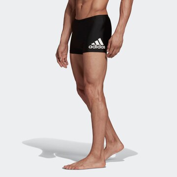 ADIDAS PERFORMANCE Sports swimming trunks in Black