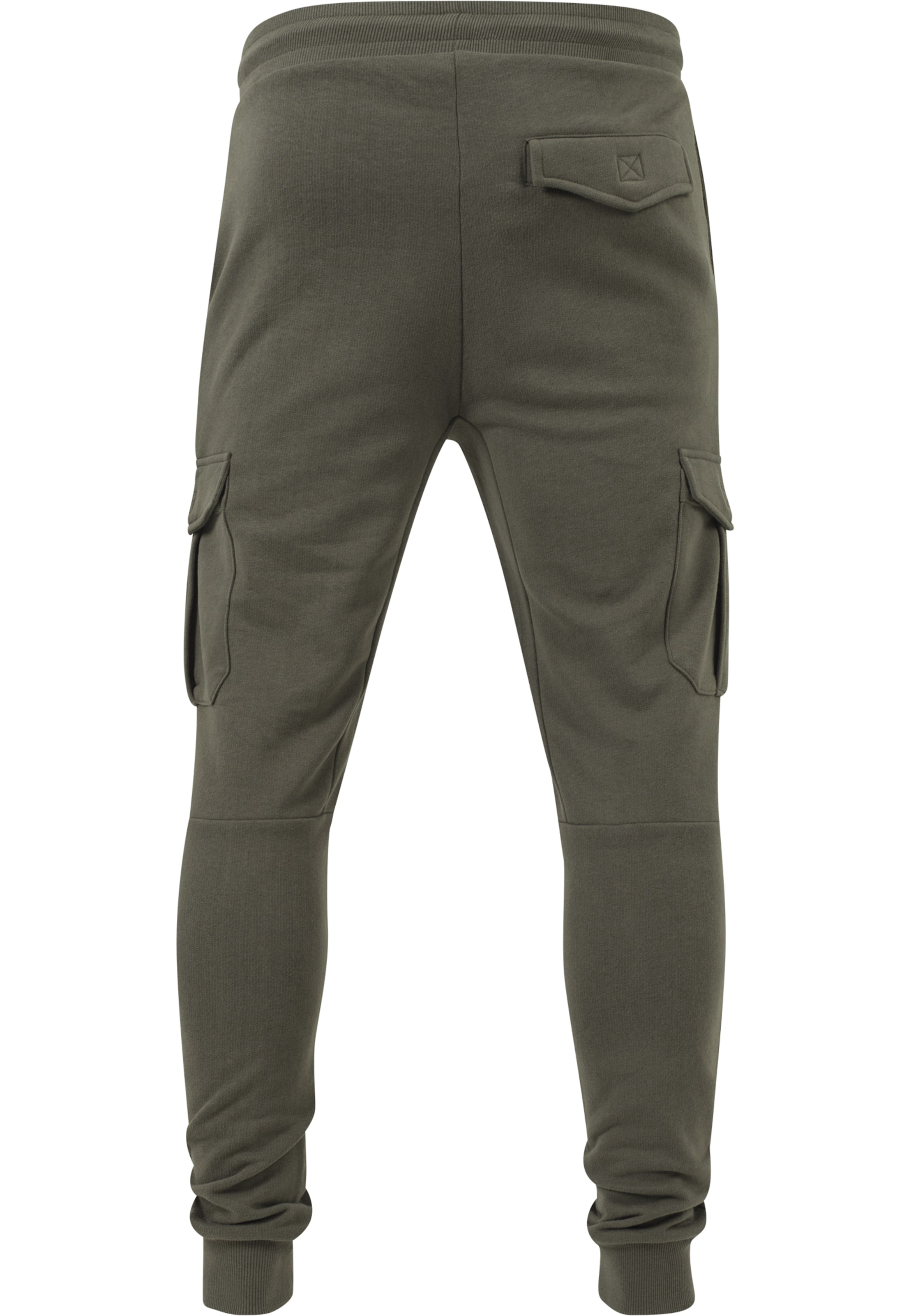 Urban Classics Tapered Cargo nadrágok - zöld